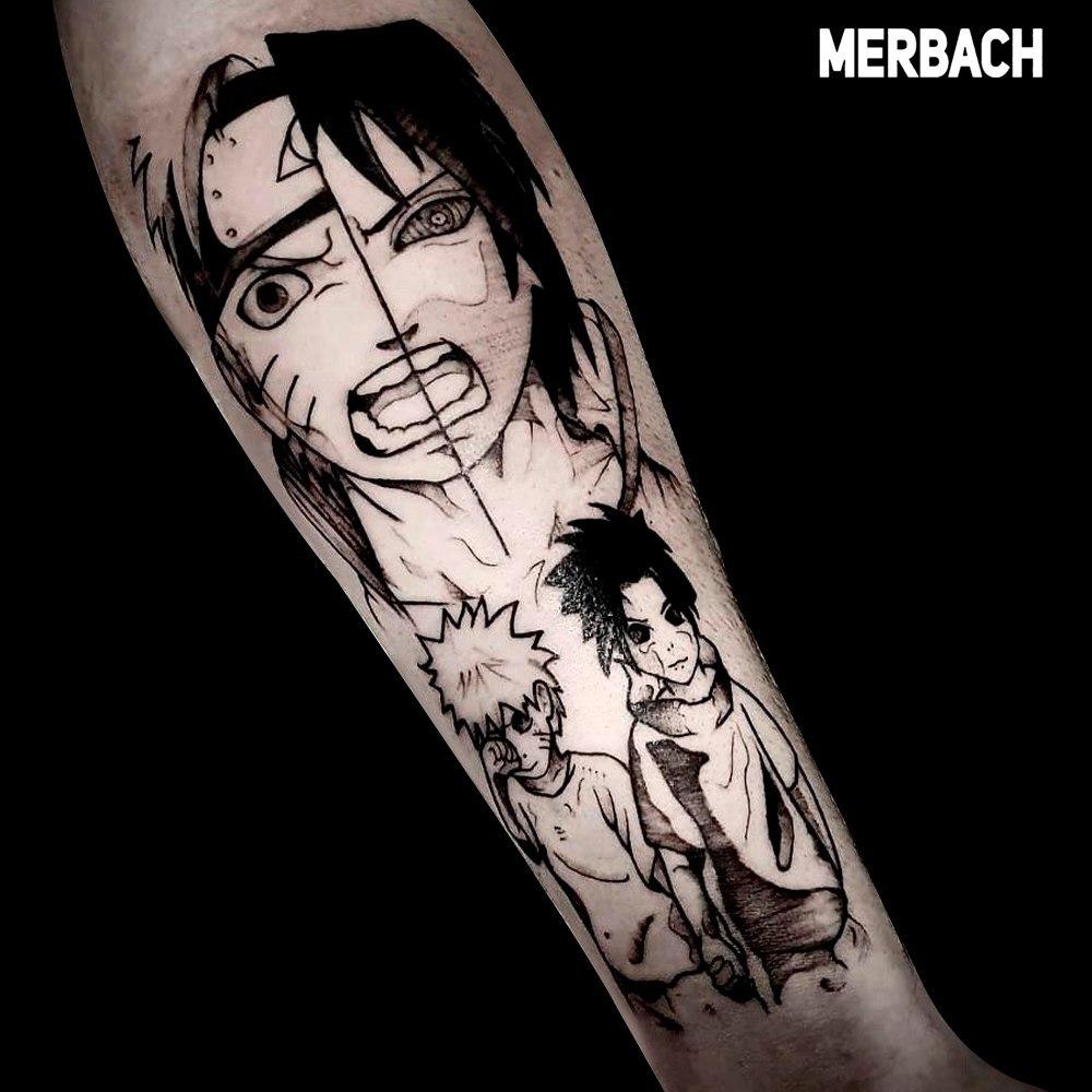 Merbacha Tattoo Naruto