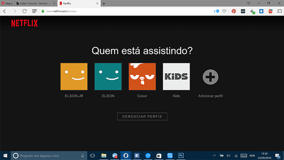 Como apagar o histórico da Netflix?