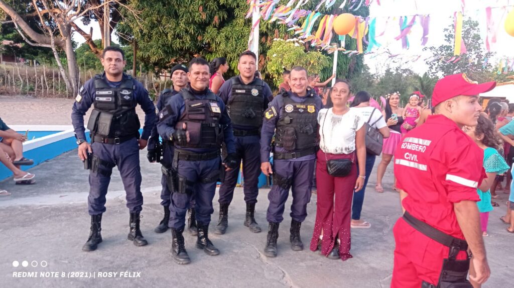 Com apoio da Guarda Civil, Povoado Santa Rosa do Jardim, em Tutoia, celebra Dia das Crianças