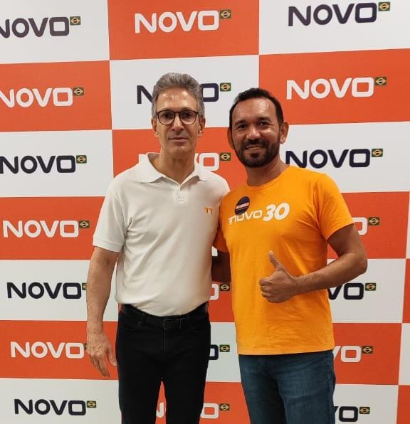 Manoel Catro encontro nacional do partido novo com Romeu Zema